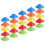 25St Agility Voetbalkegels Pe Plastic Trainingshulpmiddelen 5
