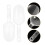 2pcs Scoop For Rice Transparent For Pet Care 11