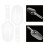 2pcs Scoop For Rice Transparent For Pet Care 9