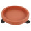 1Pc Movable Plastic Plant Pot Tray With Wheels Round Shape 3