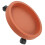 1Pc Movable Plastic Plant Pot Tray With Wheels Round Shape 2