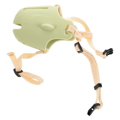Muzzle For Muzzle Light Green Prevents Biting For Corgi 1pcs