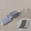 Edge Binding Silver 1pack 2x5x6in 3