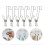 6 Pcs Rack Coat Hook Clip Space-Saving Clips Bathroom Hooks 2