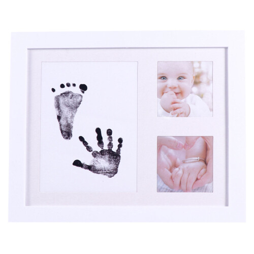 First Year Baby Photo Frame White Sticker 1pcs
