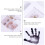 First Year Baby Photo Frame White Sticker 1pcs 10