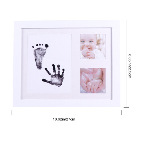 First Year Baby Photo Frame White Sticker 1pcs 2