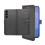 (Black) Case For Samsung Galaxy S25 FE Wallet Flip Cover 4