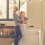 2 Pcs Refrigerator Handle Covers Fridge Appliance Wrap Cloth Door 9