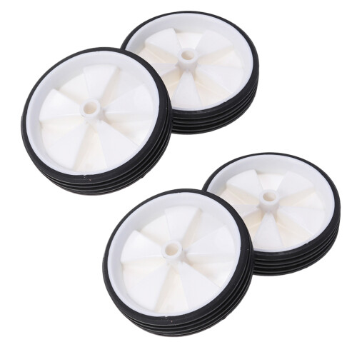 Bike Stabilizer Wheels White 3 Pairs