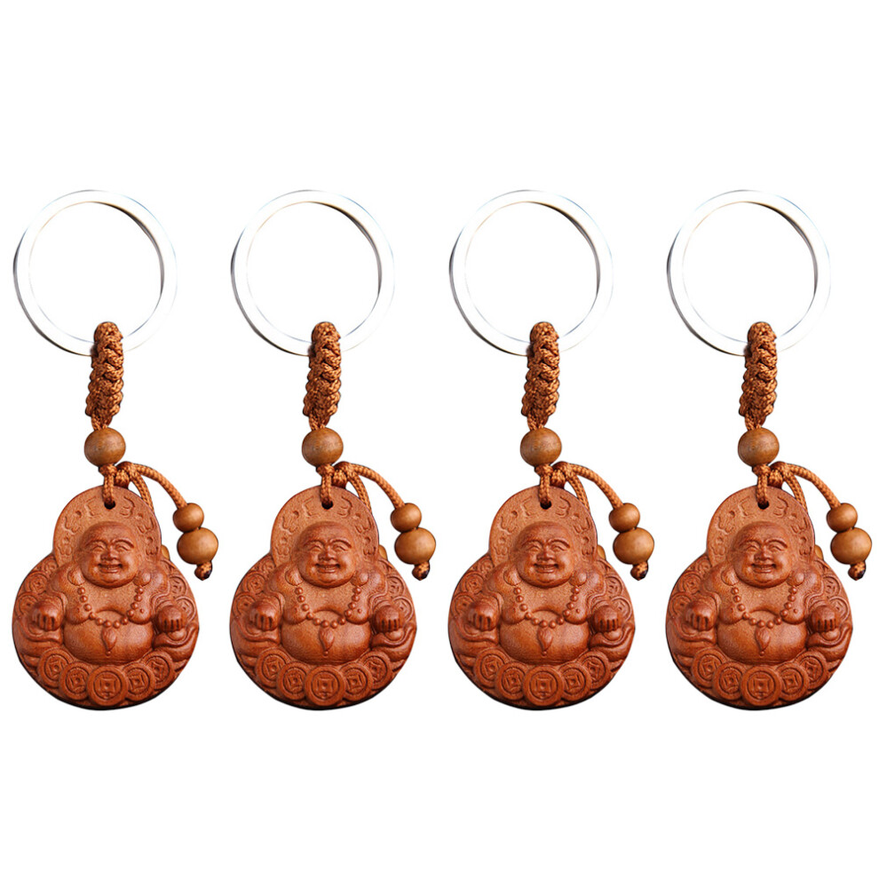 8St Sleutelhangers Bruin Maitreya Sleutel & Tashanger-image