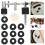 Hi Hat Clutch Drum Felt Replacement Assorted Color 1 Set 3