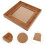 Brown Nail Display Tray for Press on Nails and Nail Art Tools 2