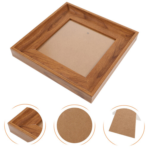 Brown Nail Display Tray for Press on Nails and Nail Art Tools 1