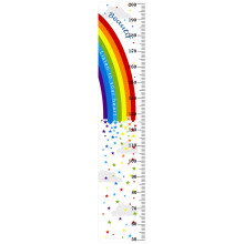 Height Wall Sticker Child Stickers Kids Room Bedroom Living Decals
