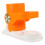 Orange Plastic Dumpling Presser Home Kitchen Dough Wrapper Maker 6
