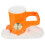 Orange Plastic Dumpling Presser Home Kitchen Dough Wrapper Maker 8