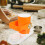 Orange Plastic Dumpling Presser Home Kitchen Dough Wrapper Maker 11