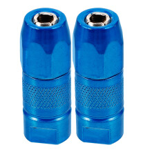 2 Pcs Grease Gun Hose Mouth Tube Coupler Kit Replacement Fittings