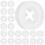 Straw Hole Plugs For Lid Silicone Cover White 30pcs 7