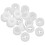 Straw Hole Plugs For Lid Silicone Cover White 30pcs 5