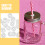 Straw Hole Plugs For Lid Silicone Cover White 30pcs 11