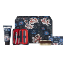 Ted Baker London Dark Mahogany Tin Manicure Set