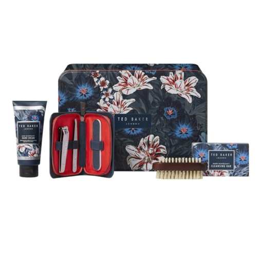 Ted Baker Ted Baker London Dark Mahogany Tin Manicure Set