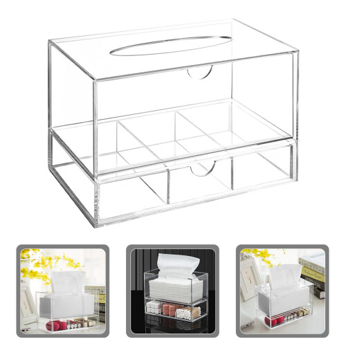 1Boîte Transparente Multifonction En Pour Rangements Divers 1