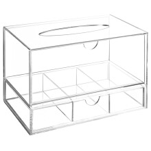 1Boîte Transparente Multifonction En Pour Rangements Divers