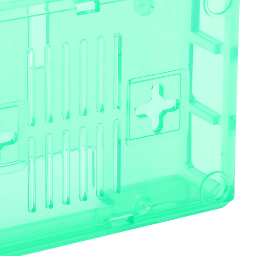 Custodia in ABS per Raspberry Pi 3B/3B+ D-Style verde 2