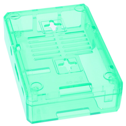 Custodia in ABS per Raspberry Pi 3B/3B+ D-Style verde