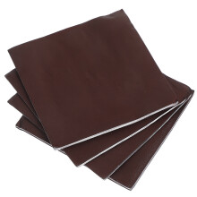 300pcs 8x8cm brown aluminum foil candy wrappers for chocolate party use