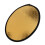 Disc Light Reflector 11.8in Round Gold Silver 2 in 6
