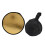 Disc Light Reflector 11.8in Round Gold Silver 2 in 2