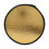 Disc Light Reflector 11.8in Round Gold Silver 2 in 4
