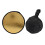 Disc Light Reflector 11.8in Round Gold Silver 2 in 1