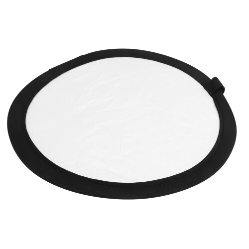 Disc Light Reflector 11.8in Round Silver White 1