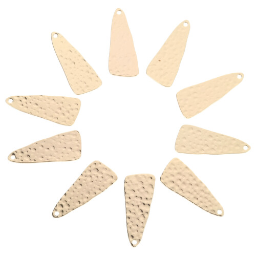 10 Pcs Copper -Plated Toddler Charms Making Blanks 2