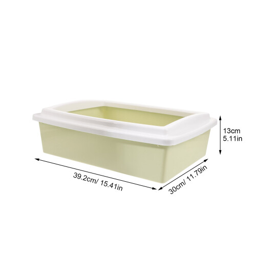 Plastic Litter Box Set With And Scoop For Cleaning 1