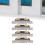 4PCS Sliding Patio Door Roller Assembly Stainless 11
