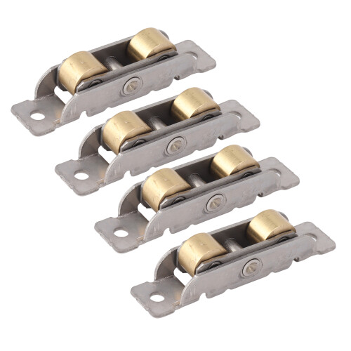 4PCS Sliding Patio Door Roller Assembly Stainless 2