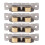 4PCS Sliding Patio Door Roller Assembly Stainless 9
