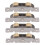 4PCS Sliding Patio Door Roller Assembly Stainless 2