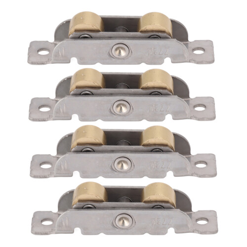 4PCS Sliding Patio Door Roller Assembly Stainless 1