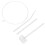 Crib Canopy Holder with Clamps Height Adjustable 7