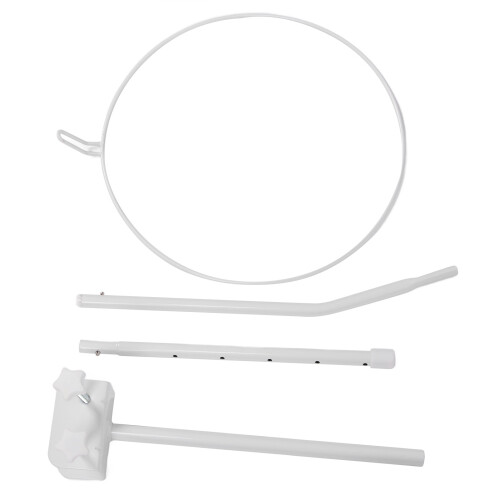Crib Canopy Holder with Clamps Height Adjustable 1