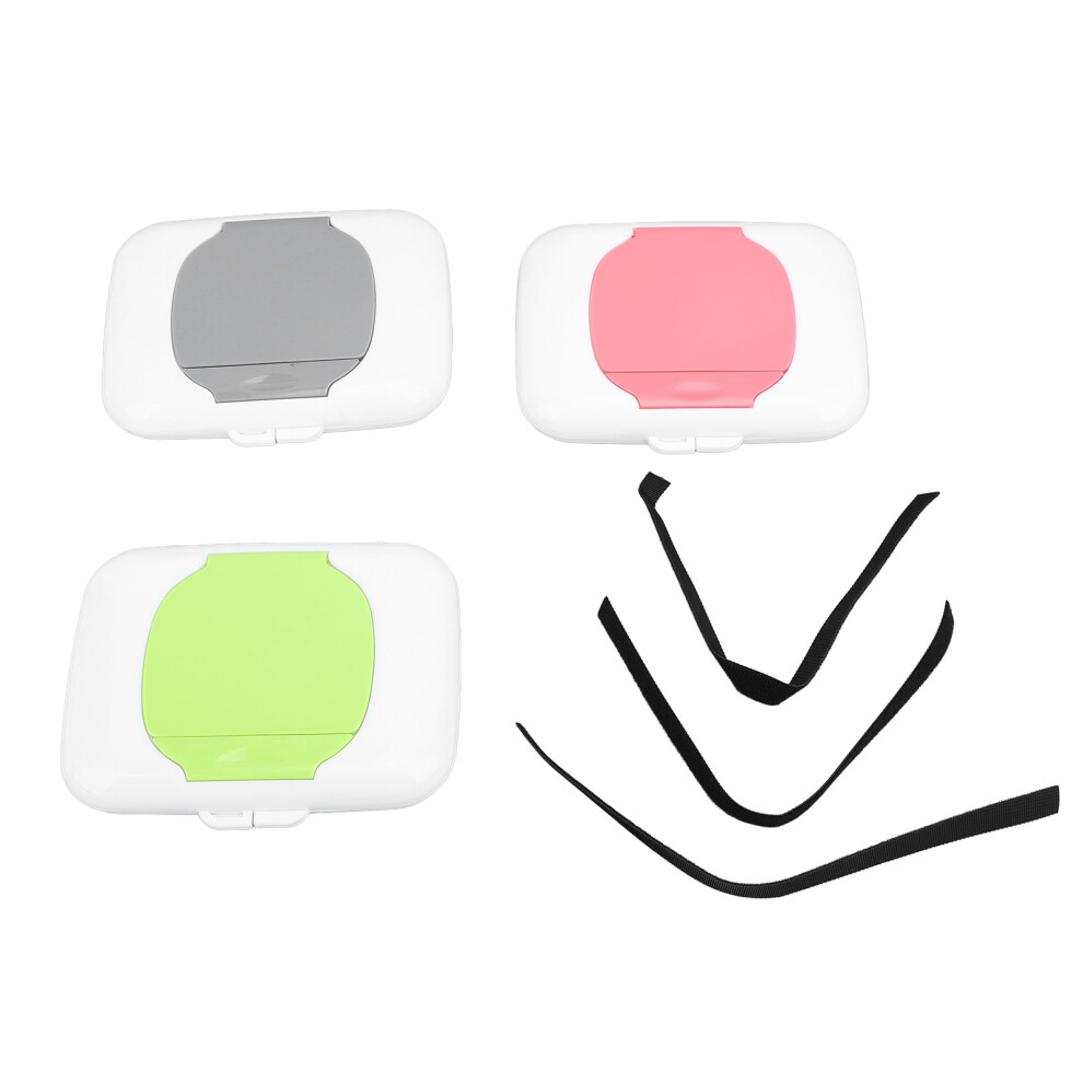 3pcs Baby Wipe Dispenser Reusable Refillable