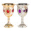 Drinking Goblet Wine Goblets White Alloy 2pcs 1