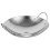 Stainless Steel Wok Pan For Kitchen Use Silver Cooking Pot 7